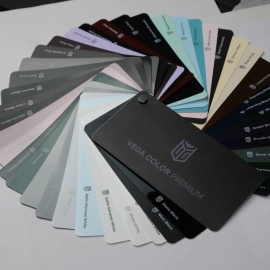 Образцы плёнок VEGA Color Premium (веер) Образцы плёнок VEGA Color Premium (веер)